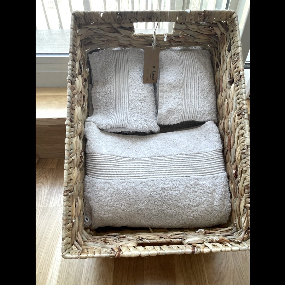 Towels and Basket